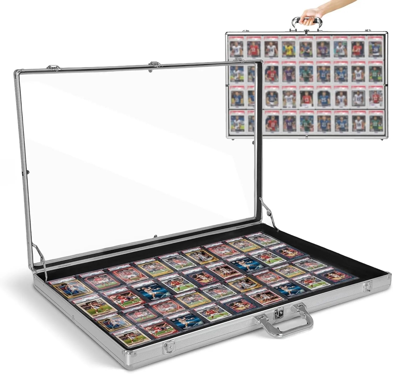 Lockable Trading Card Display Case