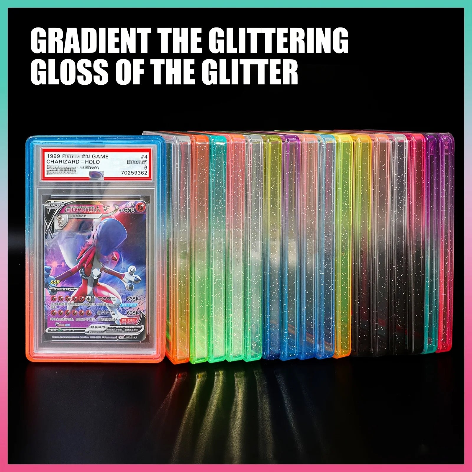 Glitter TPU Slab Bumper Guard Case for PSA