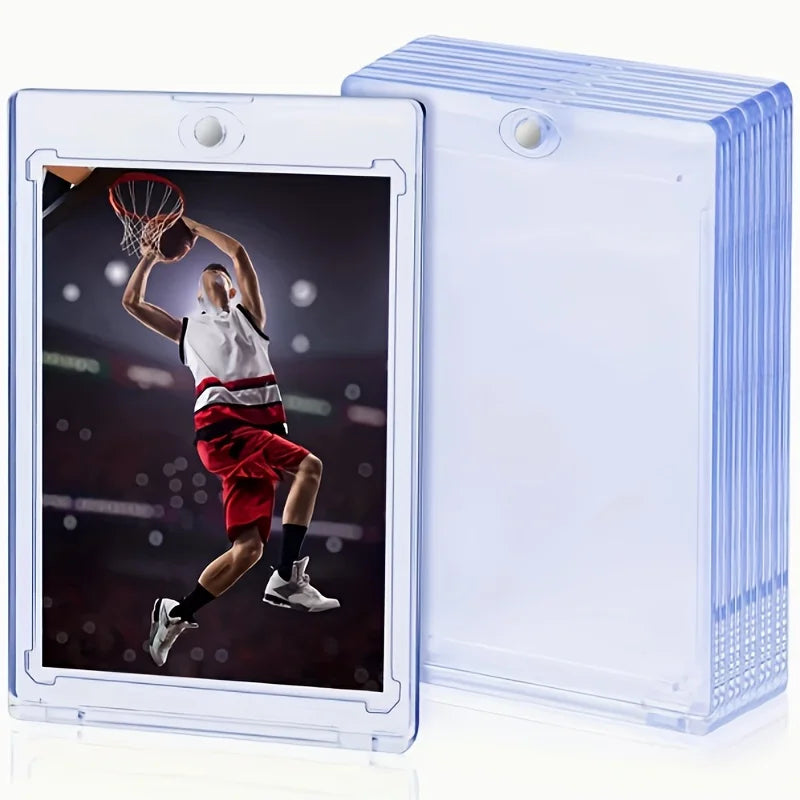 Magnetic Card Holders – UV-Resistant Acrylic (35PT, Set of 10)