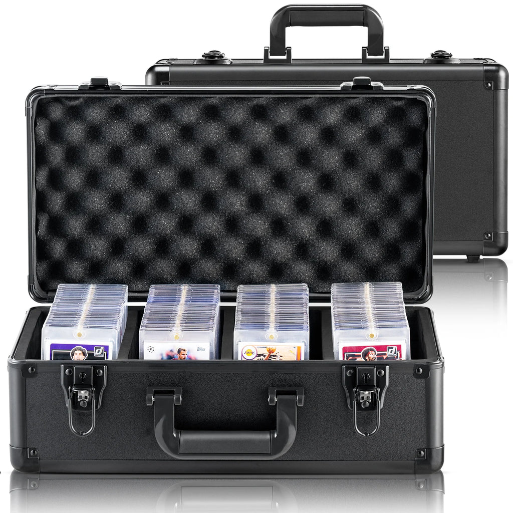 Graded Card Storage Box – Lockable, Up to 162 Cards