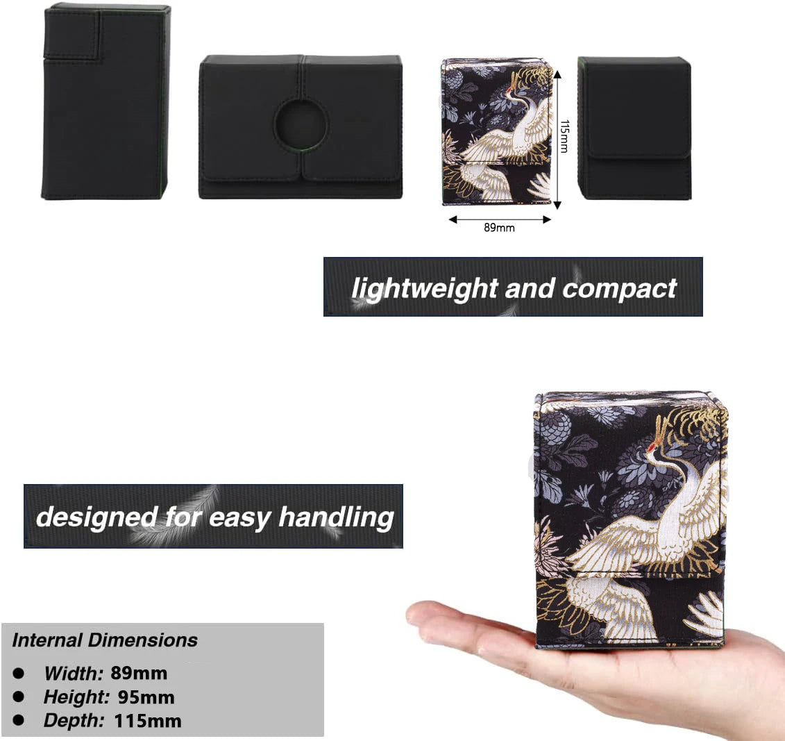 Trading Card Deck Box & Organizer Case