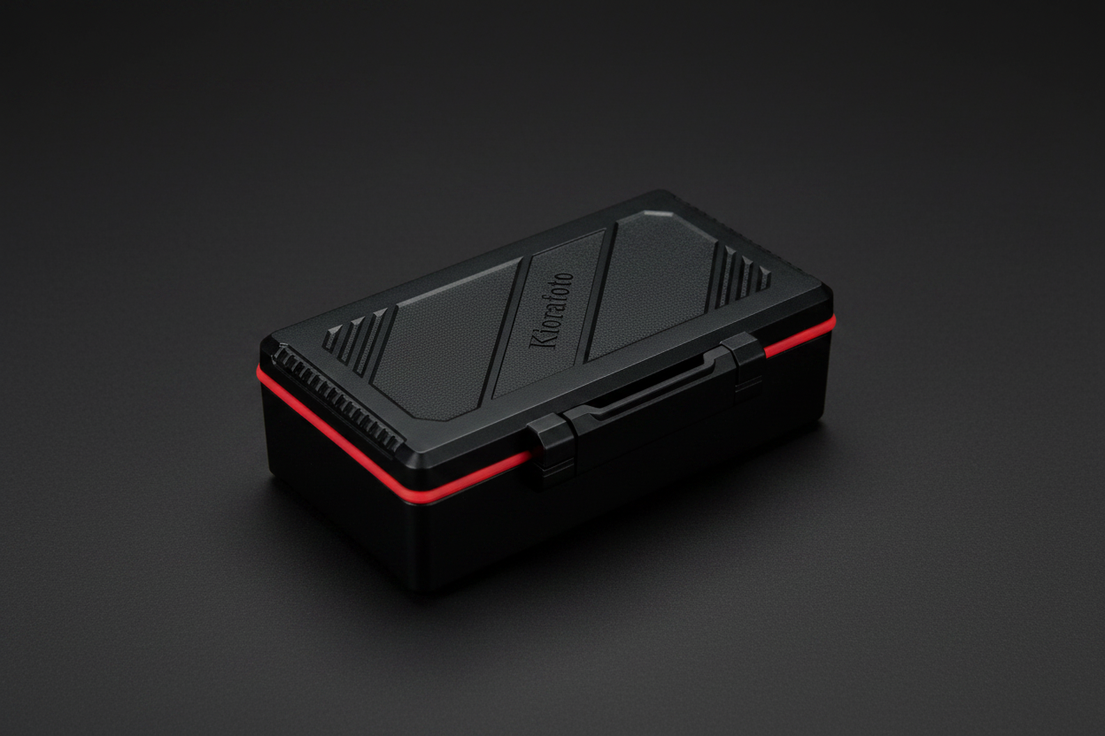 Memory Card Case - Closed Profile