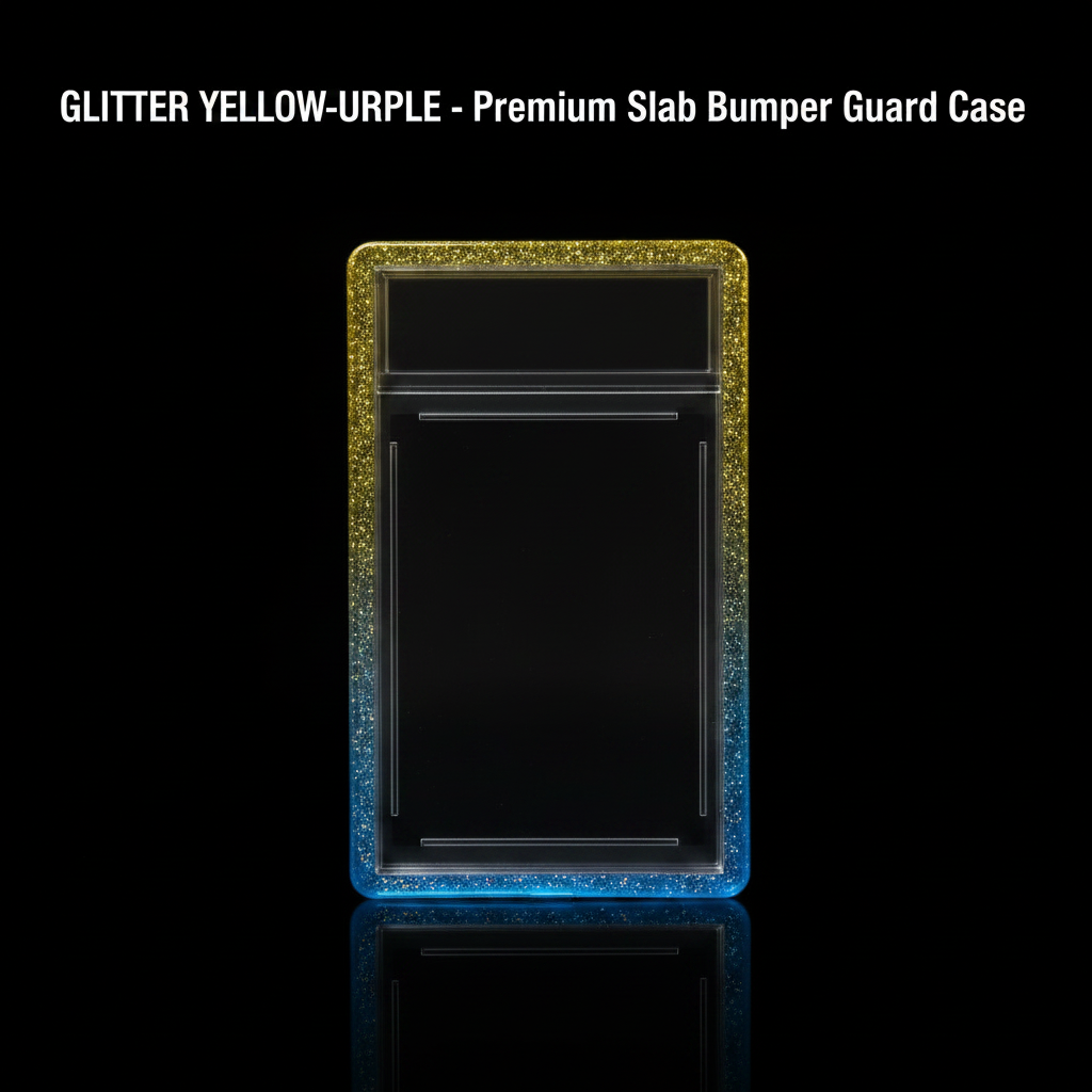 Glitter Yellow-Blue