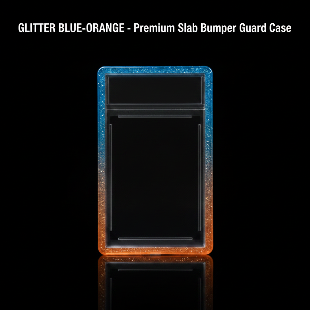 Glitter Blue-Orange