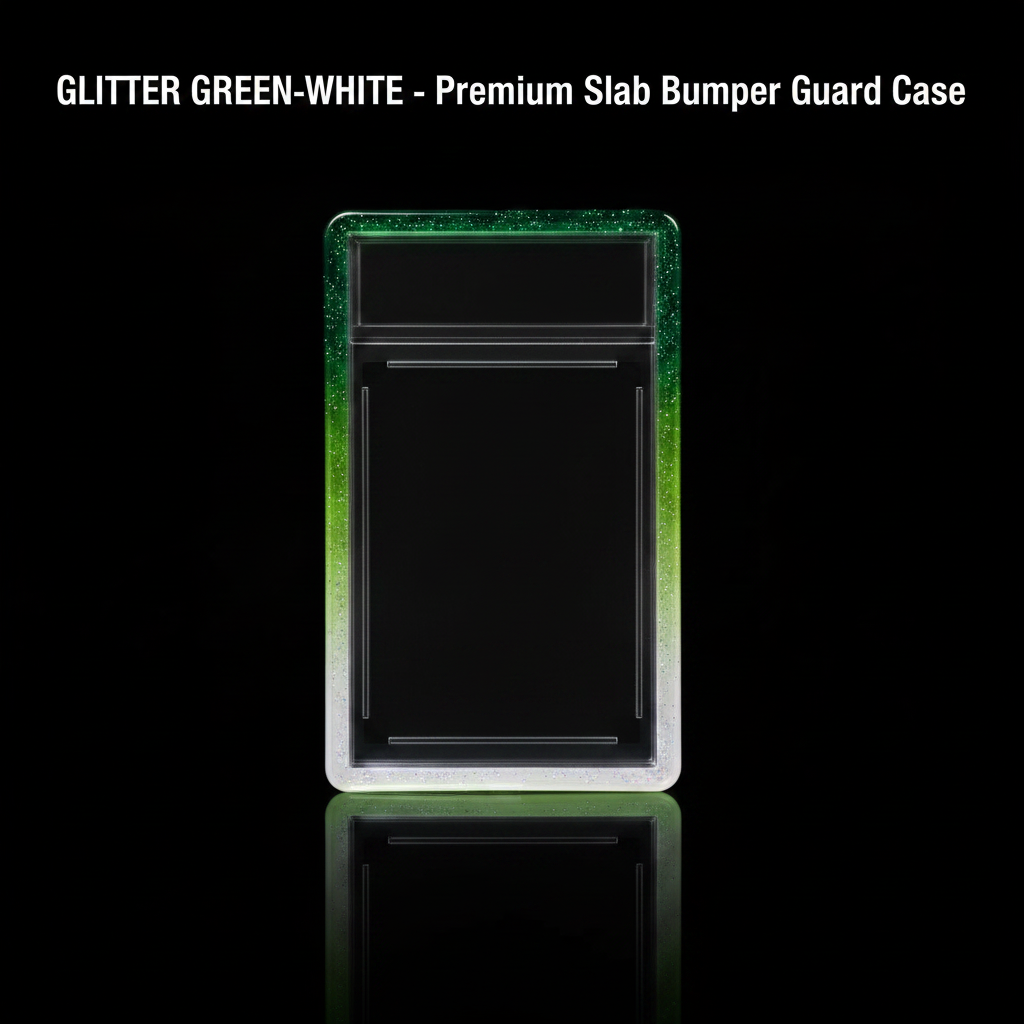 Glitter Green-White