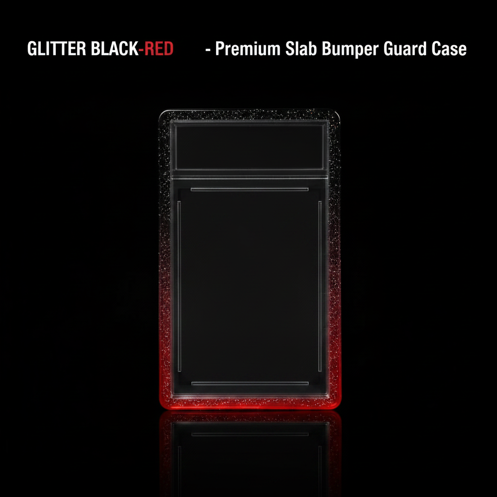 Glitter Black-Red