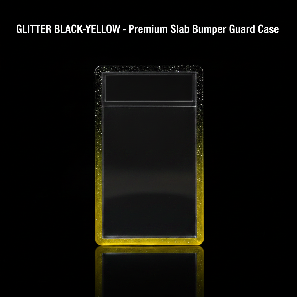 Glitter Black-Yellow