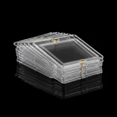 Magnetic Card Holder Clear 10-Pack