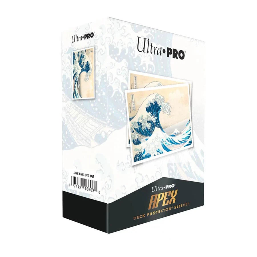 APEX Deck Protector Sleeves – The Great Wave (105ct)